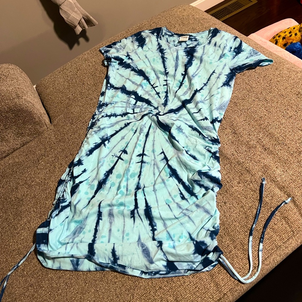 NWOT PINK Tie Dye Dress